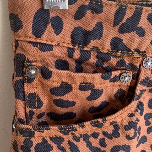 We The Free Leopard Print Mini Skirt - Picture 5 of 13
